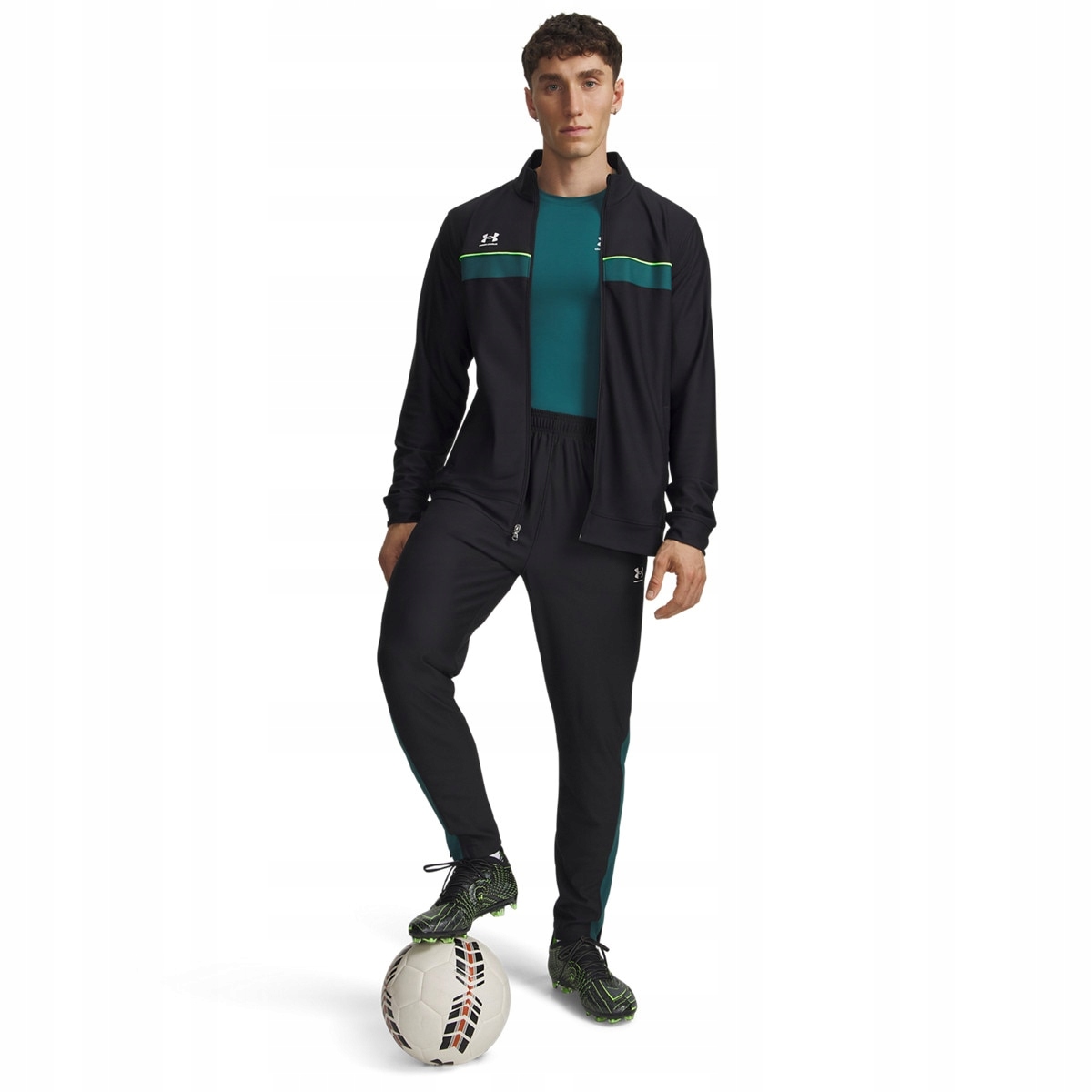 Męski dres komplet Under Armour Ua M Challenger Tracksuit Czarny L