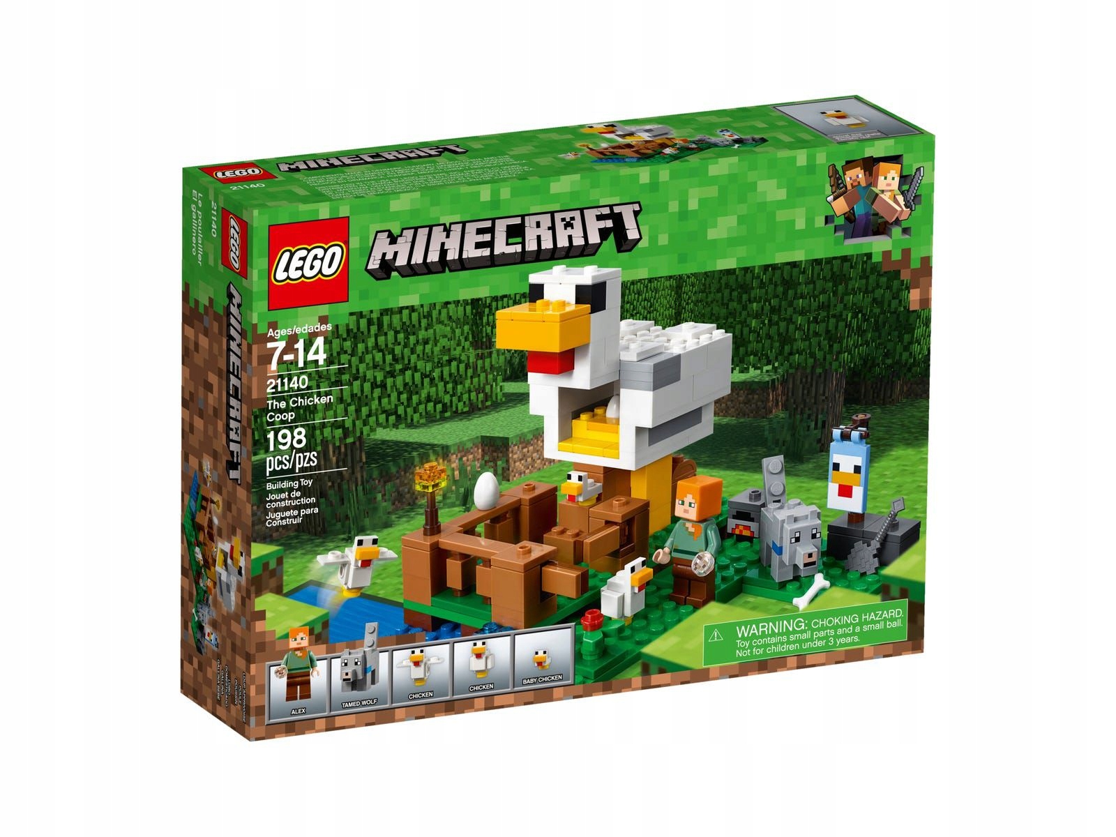 Lego Minecraft 21140 Kurník Nové