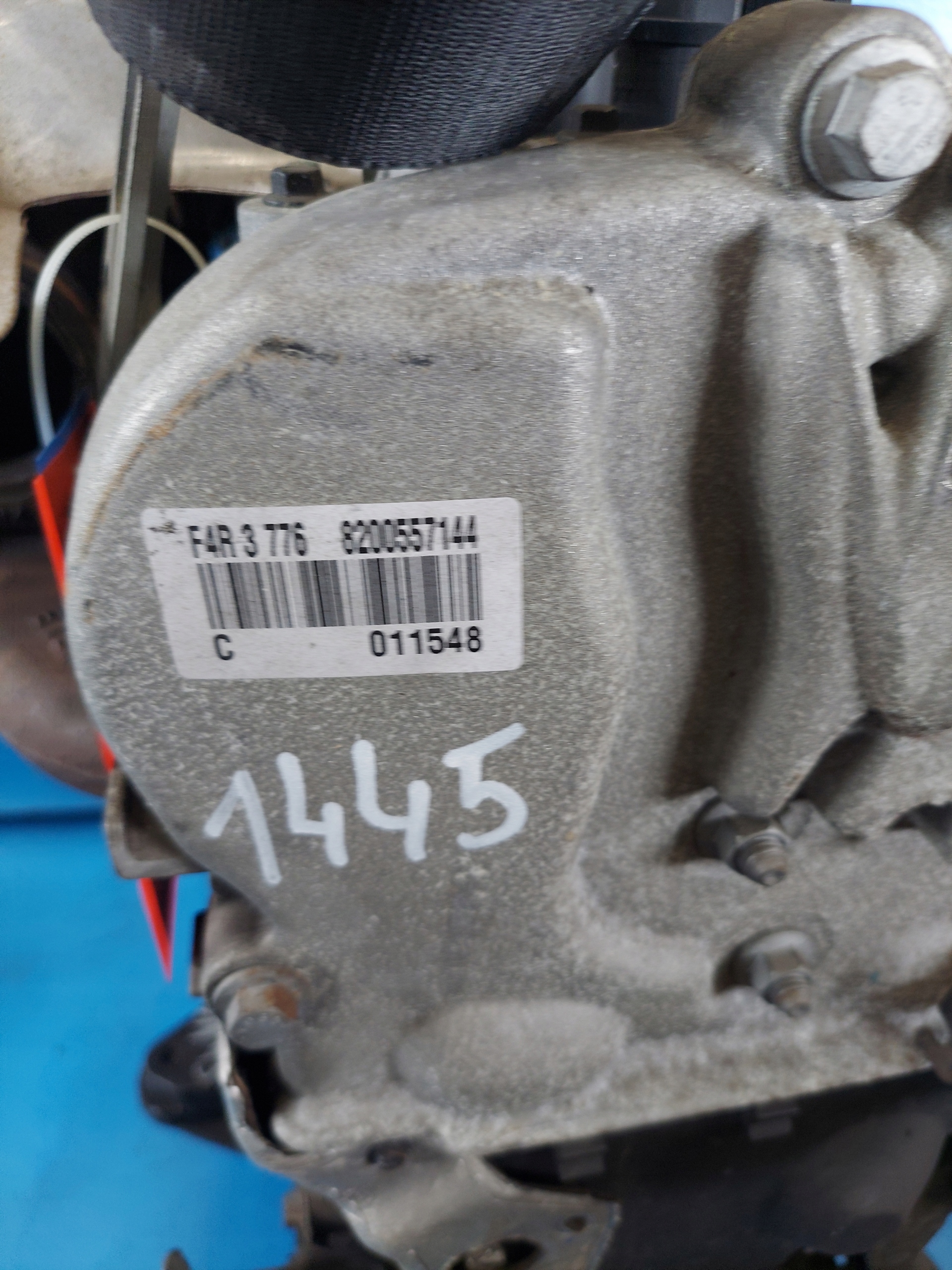 engine SCENIC ESPACE MEGANE 2008 R 2.0 TB F4R 166.308 KM