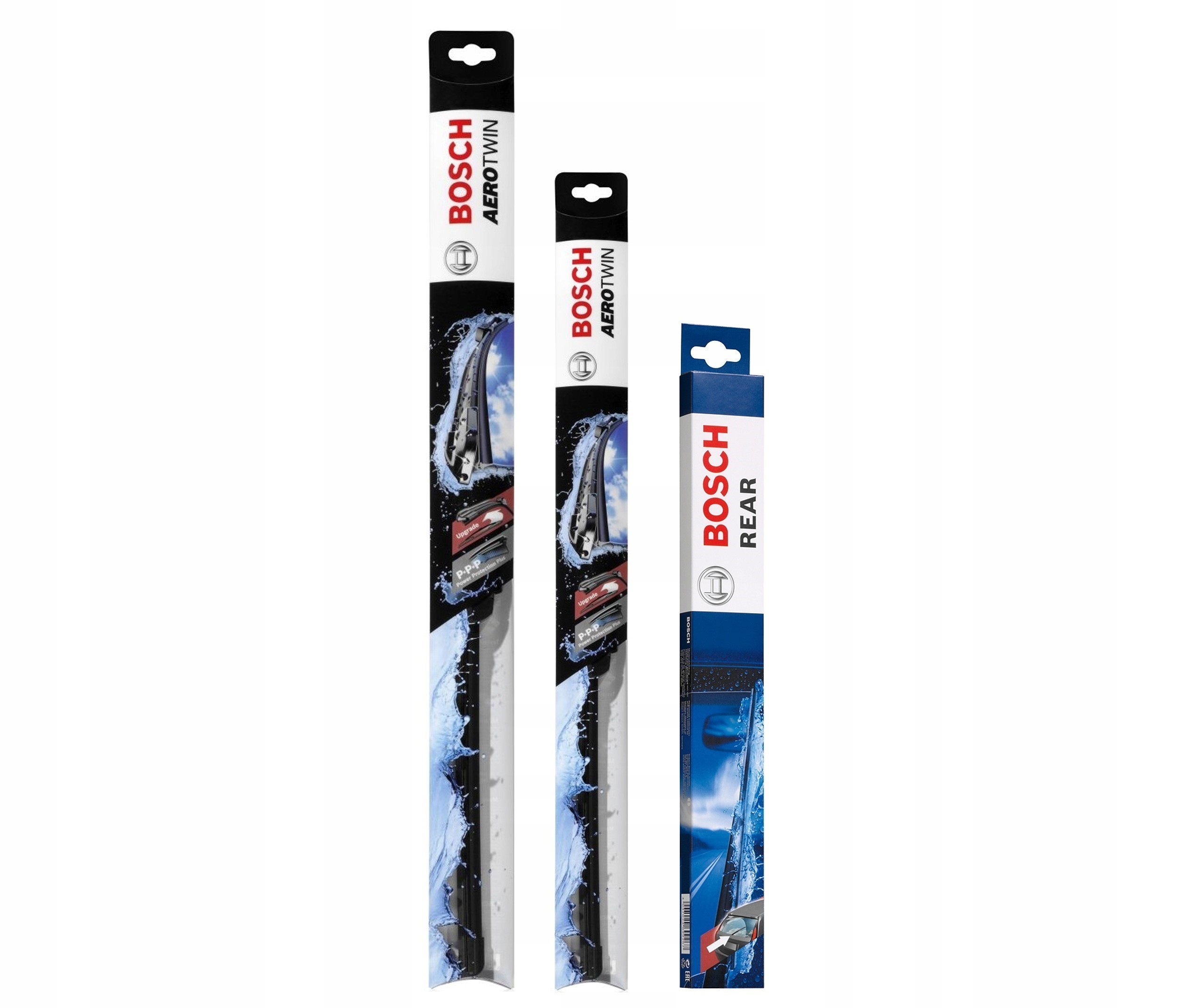 wycieraczki przód tył bosch aero twin Mitsubishi Asx