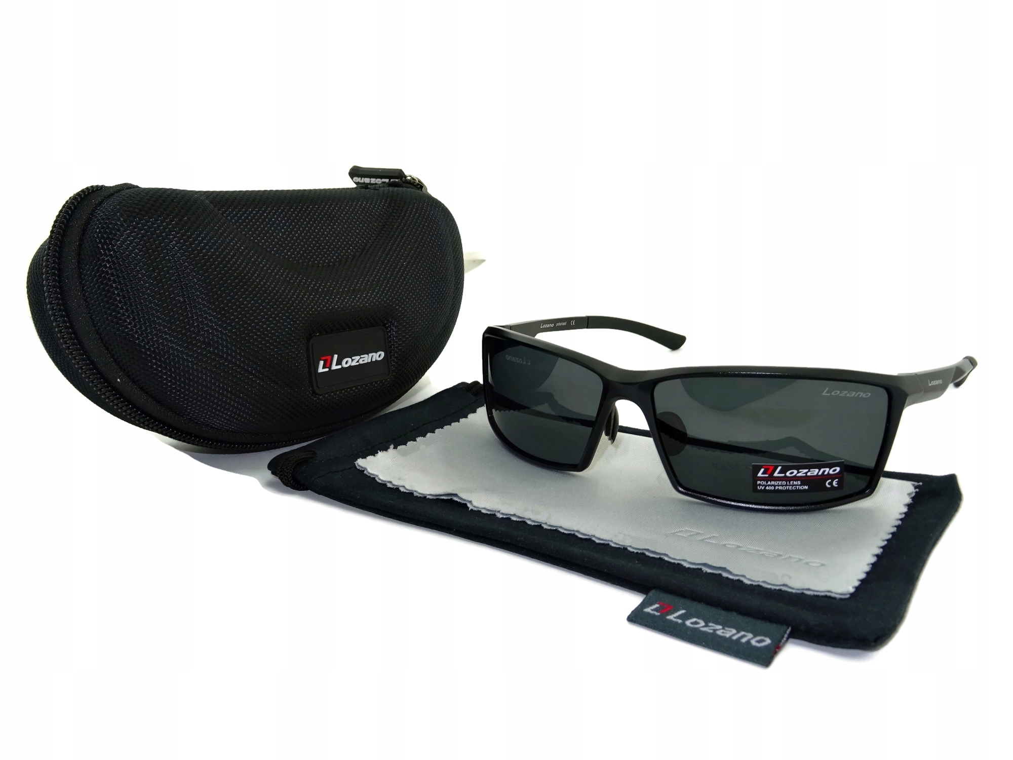 Sluneční brýle s polarizací pro rybáře Set černé na ryby