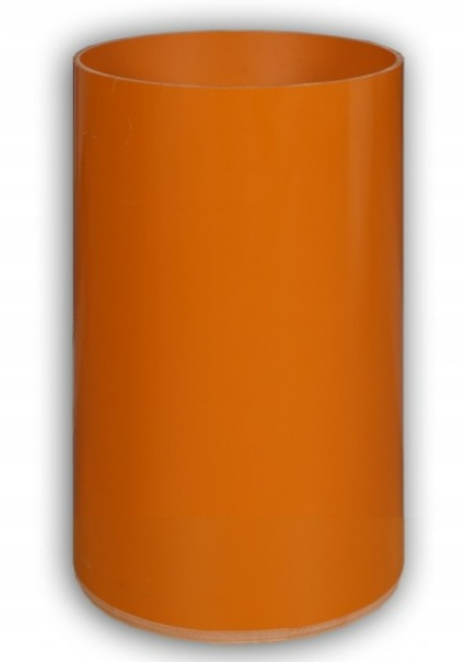 Trubka 400 x 1000 hladká kineta 100 cm stoupající 1 m