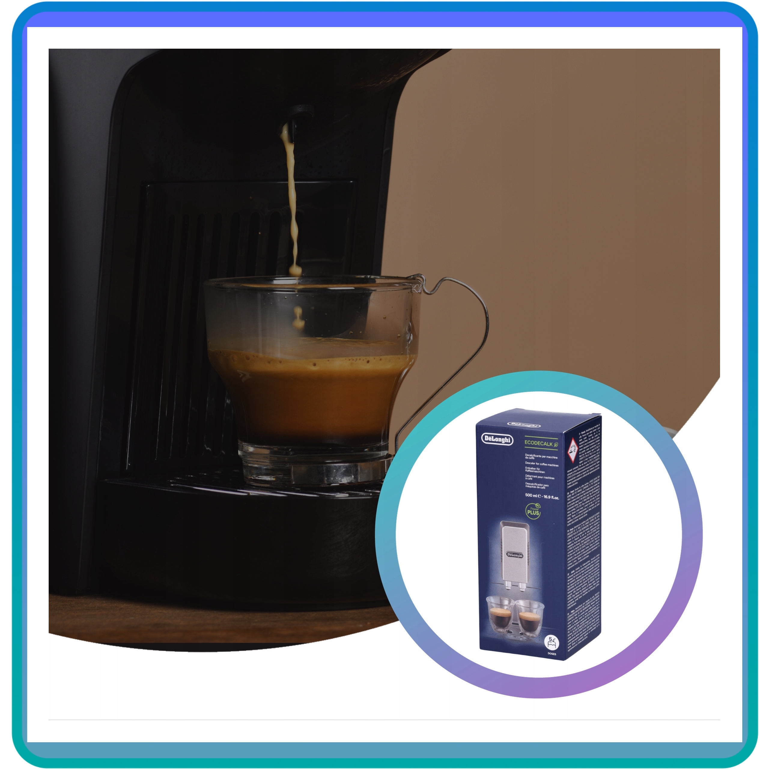 ODKAMIENIACZ do ekspresu DeLonghi EcoDecalk DLSC500 500ml ORYGINALNY Cechy dodatkowe ekologiczny