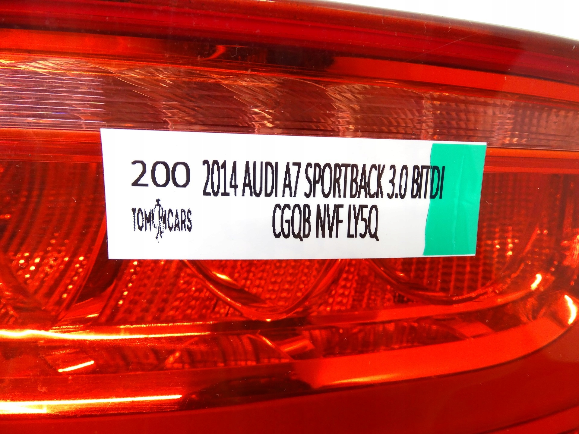 light LED right rear part right rear W fender AUDI A7 4G8945096