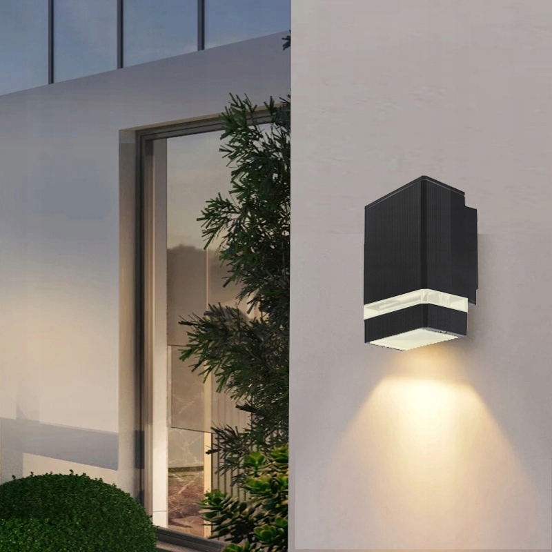 Lampa elewacyjna LED GU10 kinkiet ogrodowy 1xGU10 aluminium IP54 Rodzaj gwintu GU10
