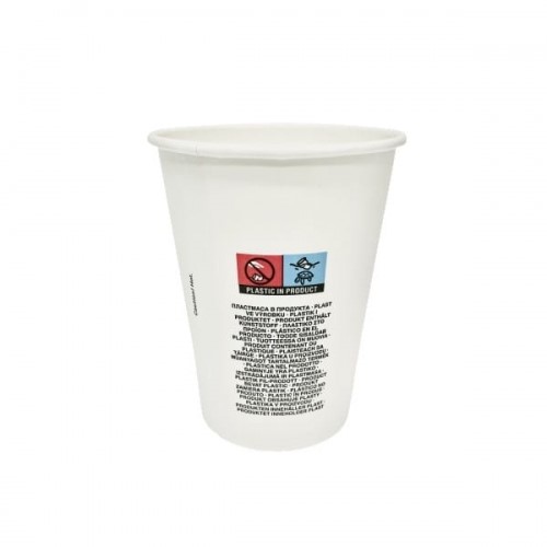 Kubek papierowy na kawę 360 ml biały (90) - 50 szt Materiał papier