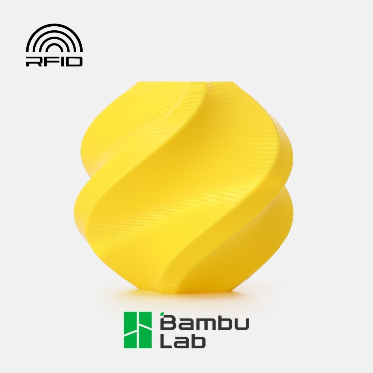 Filament PETG Bambu Lab 1,75 mm 1000 g żółty Refill