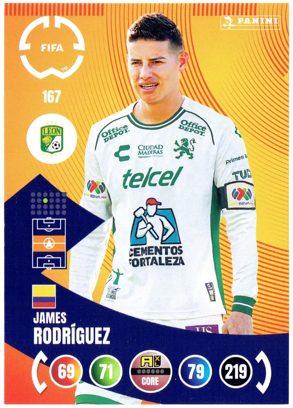 Fifa Club World Cup 2025 Core Team Mate 167 James Rodriguez Club Leon