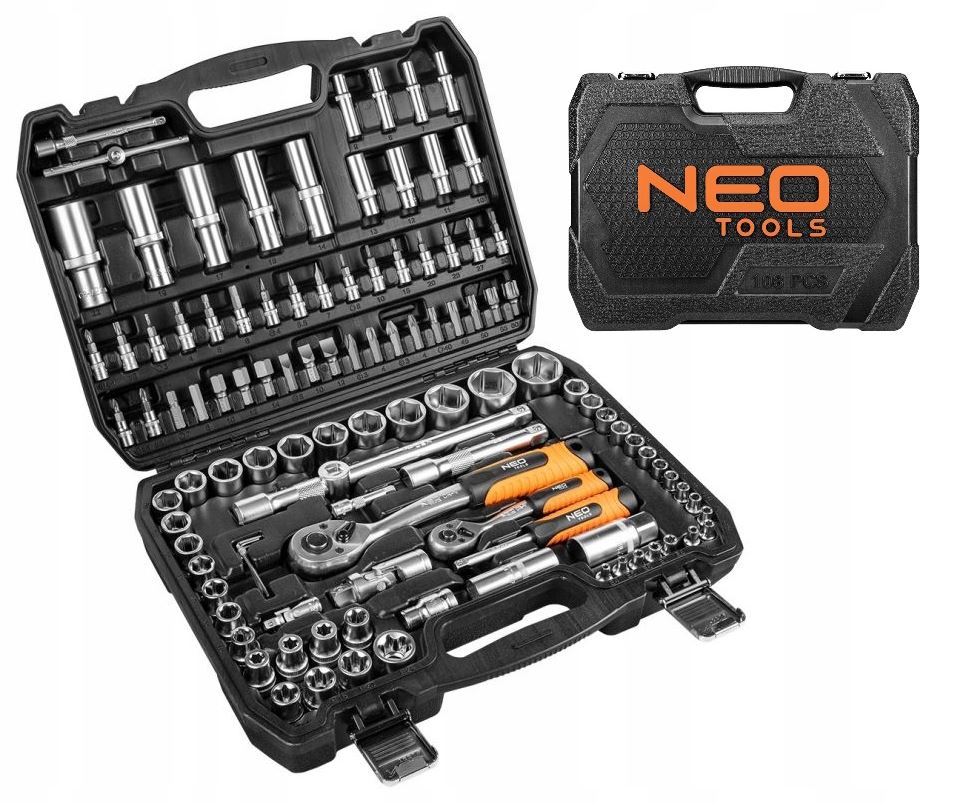 

Zestaw kluczy nasadowych Neo Tools 108 el. 10-212