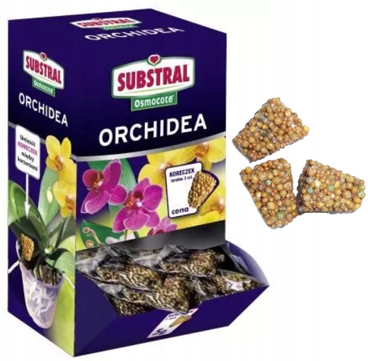 

Substral Osmocote Orchidea Storczyk 3x5g Koreczki