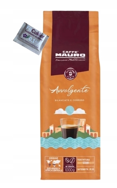 Cafe Mauro Kawa Ziarnista Avvolgente 1000g