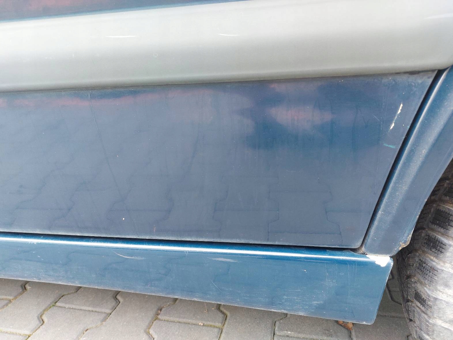 Tür komplet links heck VOLVO 850 und 604-21