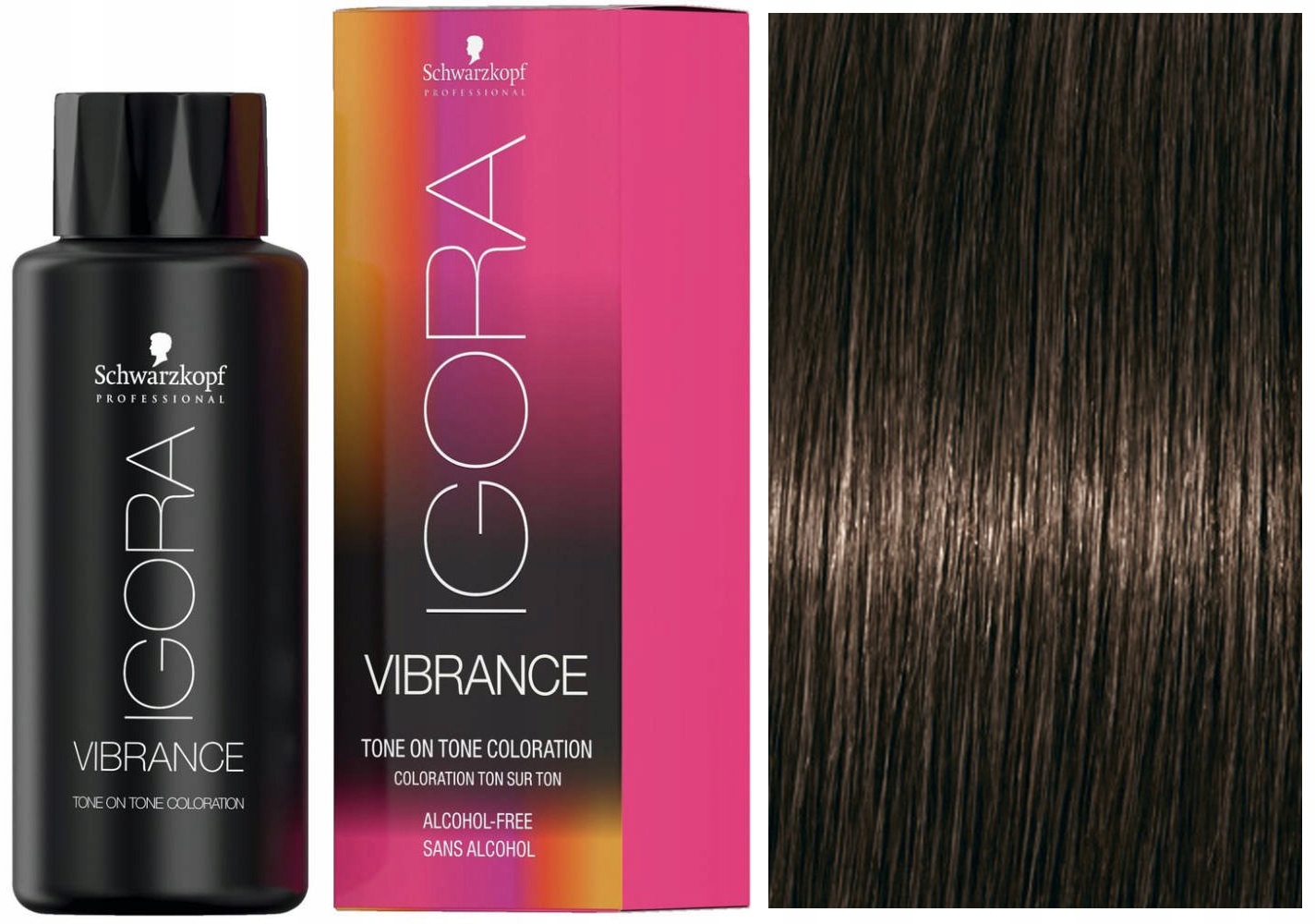 

Schwarzkopf Igora Vibrance farba Ton w Ton 4-46