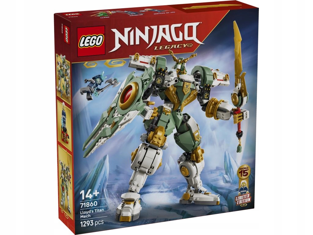 Lego 71860 Ninjago Lloydův titanový mech – 15. výročí