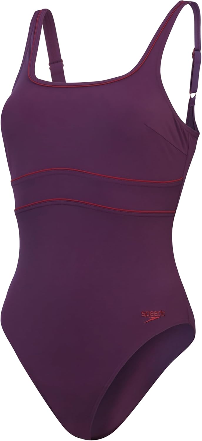 Strój kąpielowy jednoczęściowy 44 Śliwkowy Speedo