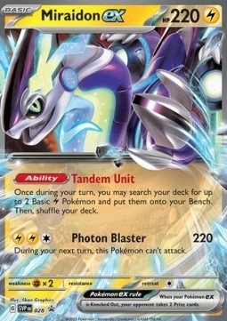ORYGINALNA KARTA POKEMON Miraidon ex (SVP 028) PROMO
