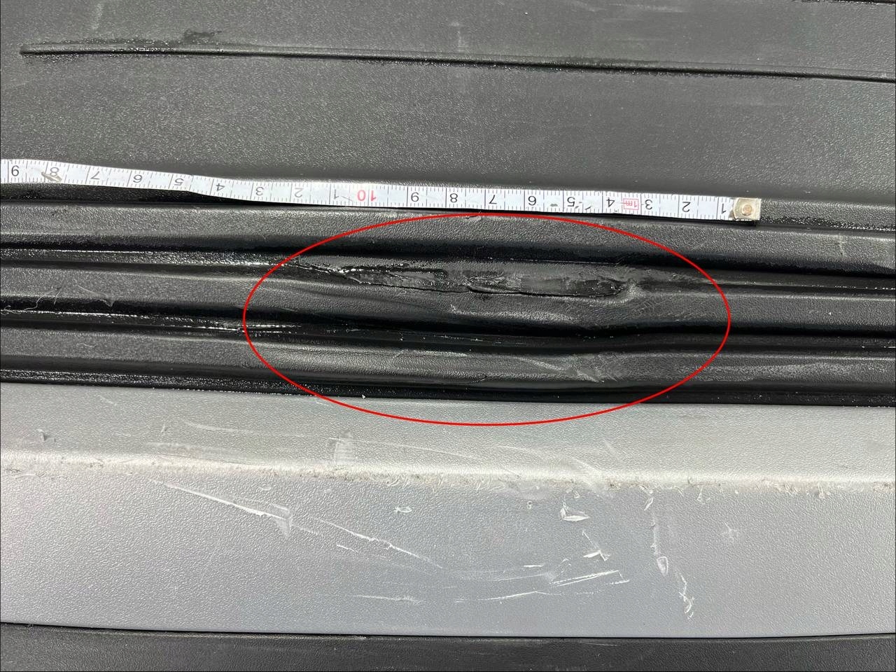 FORD EXPLORER EV 2024-> bumper rear part R2KB-17F954-C