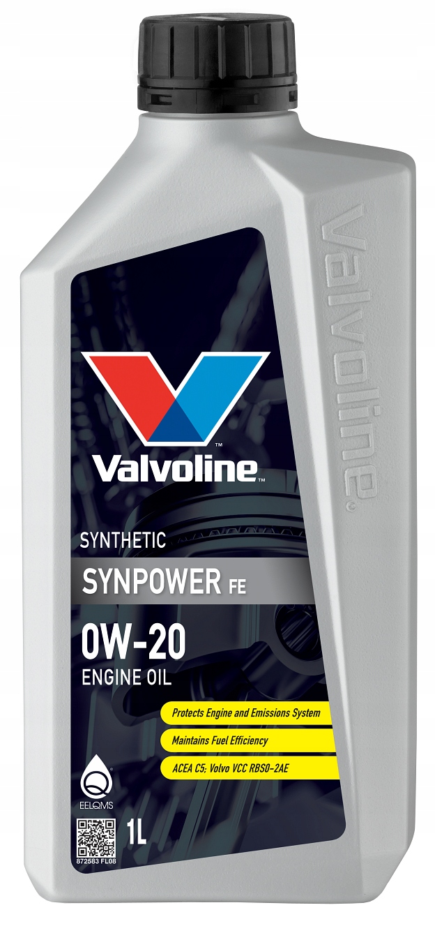 Valvoline Synpower Fe 0W20 Acea A1/B1 RBSO-2AE 1L
