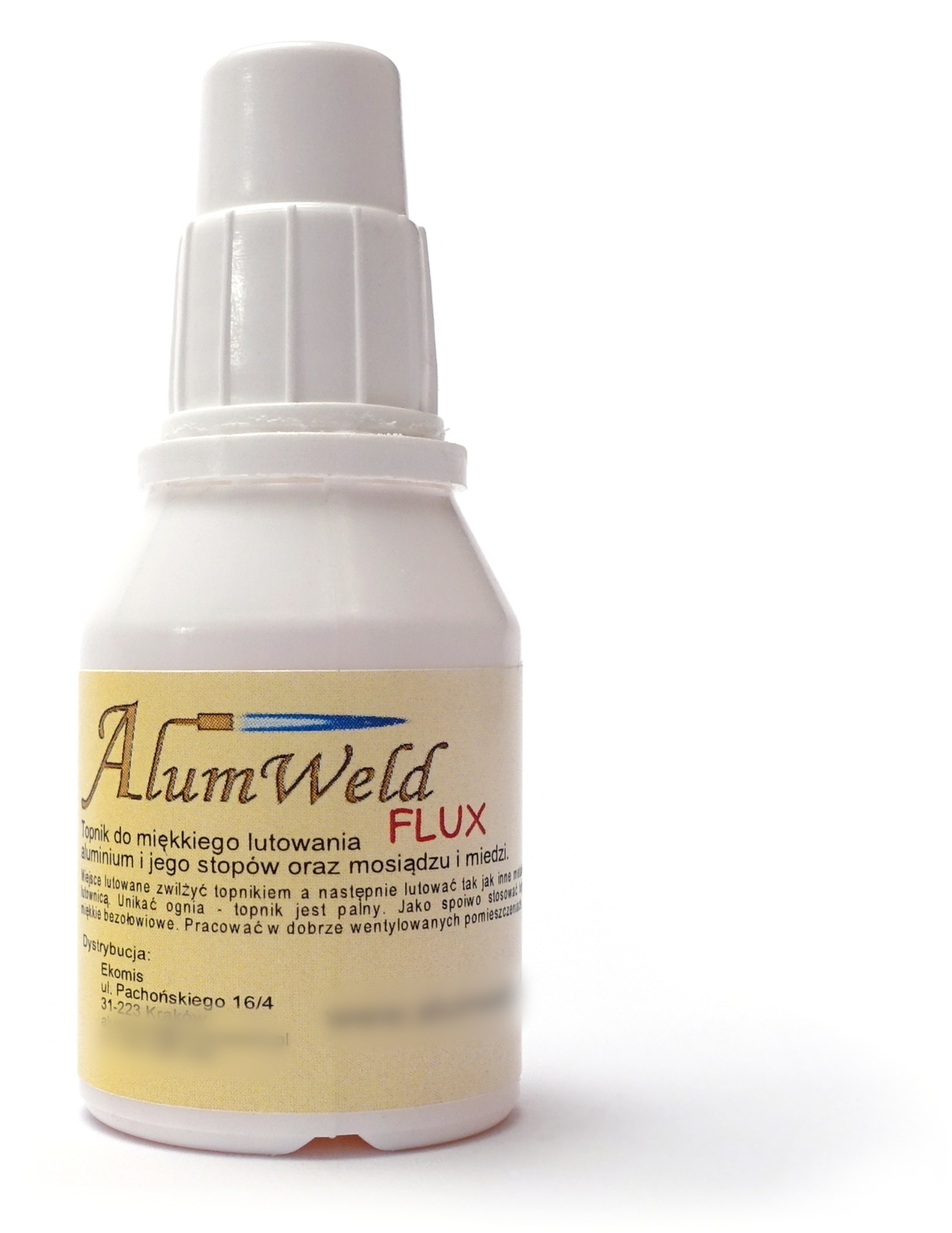 F01M Flux 15 ml Płyn. Lutowanie Styków z Aluminium