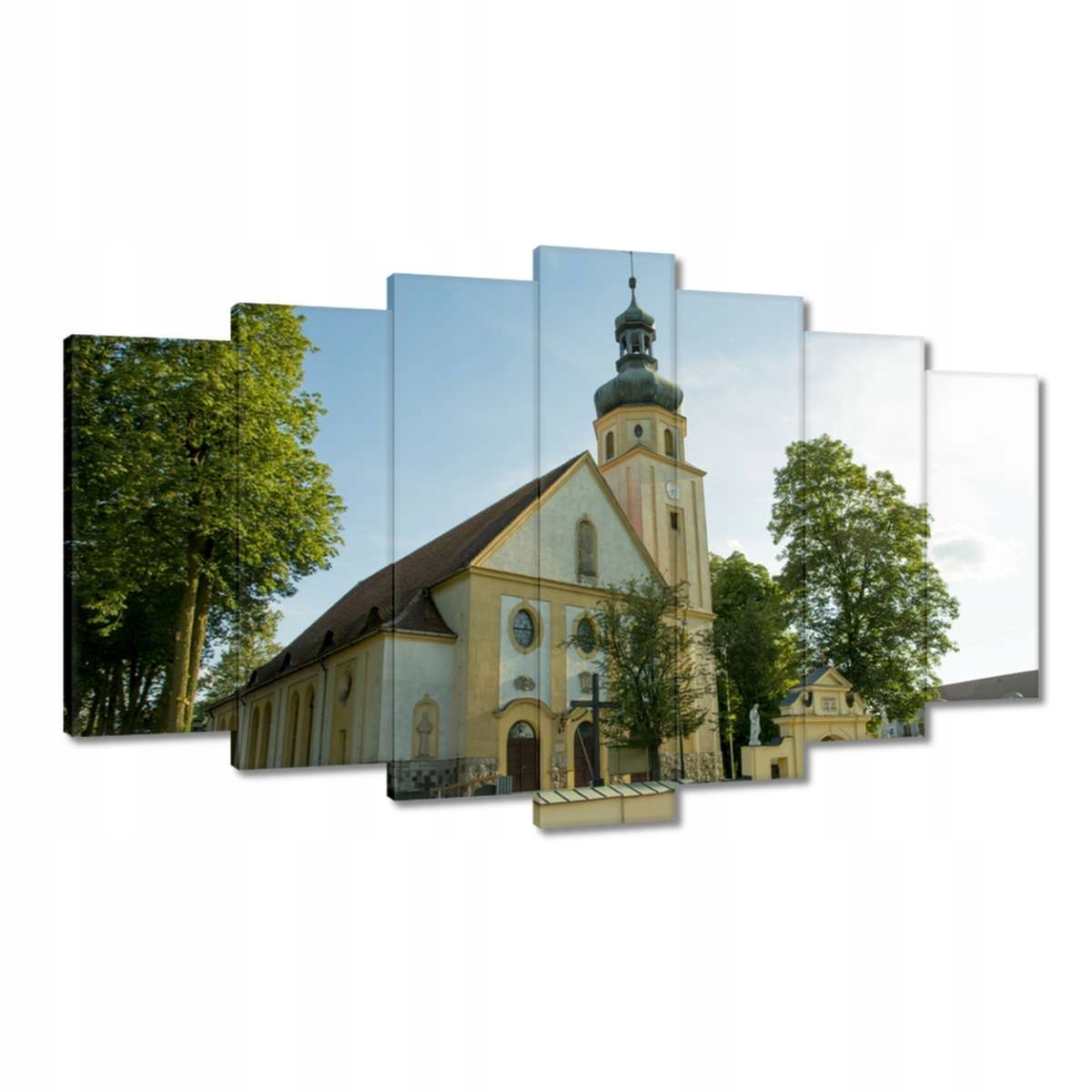 Obrazy 140x80 Kostel Siedlec