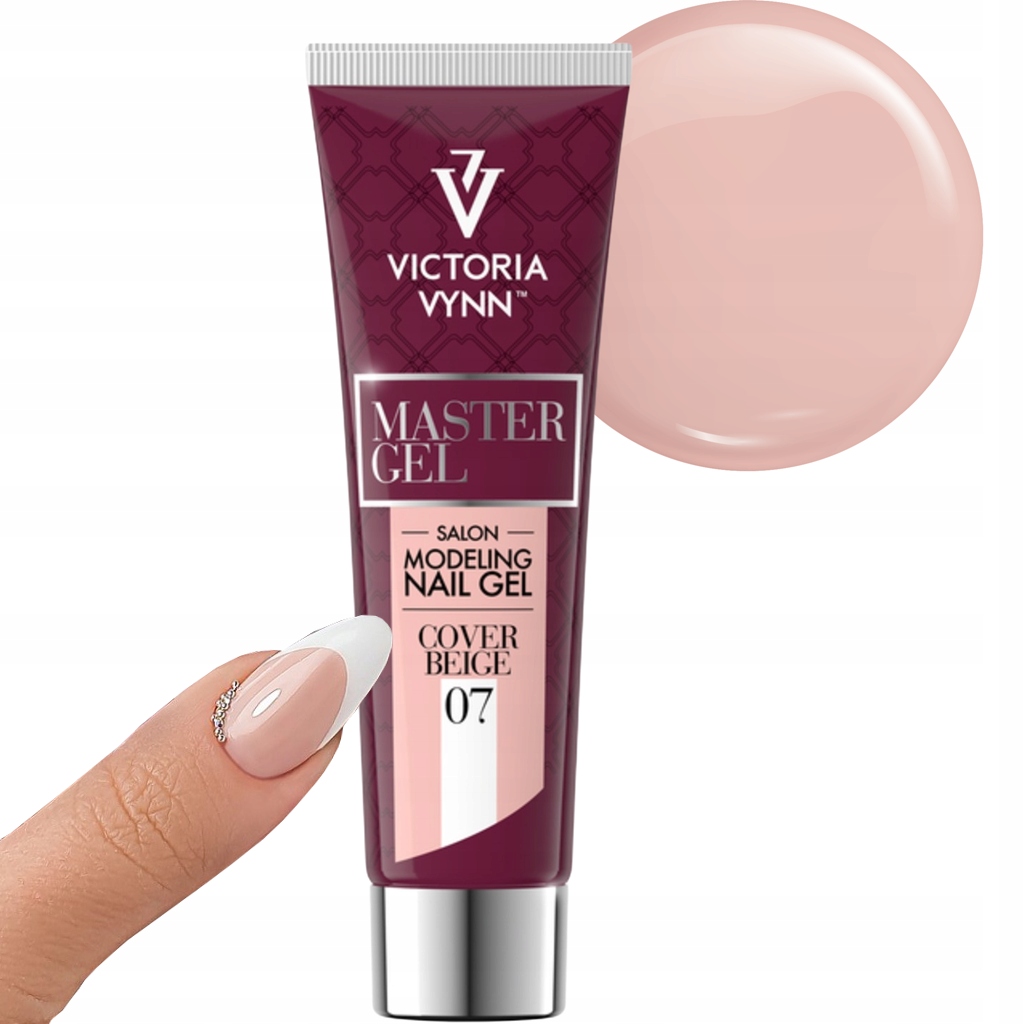 Victoria Vynn Master Gel Akrylożel Do Przedłużania Nude 07 Cover Beige 60g