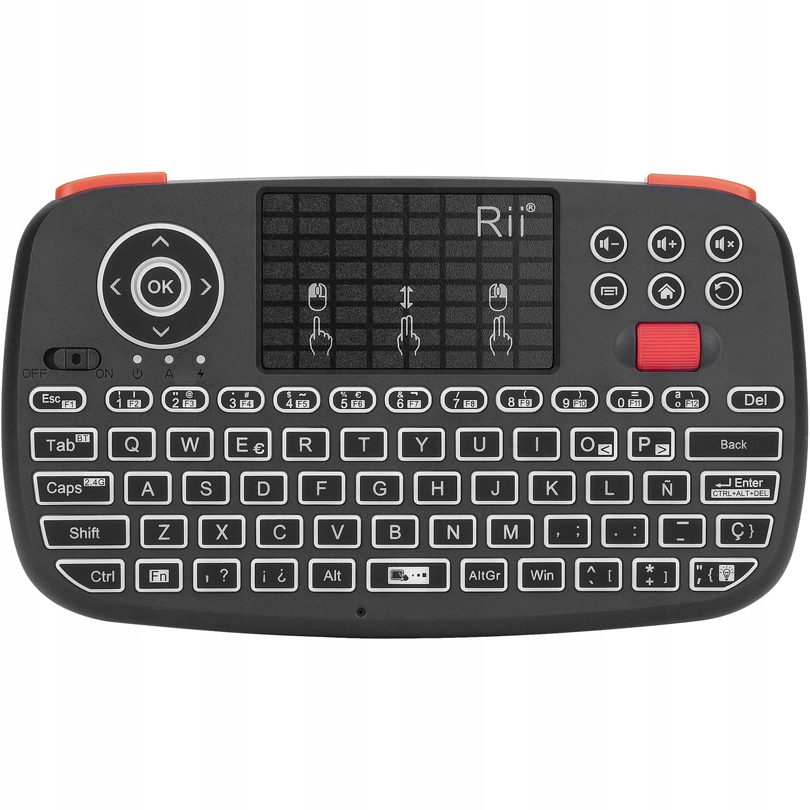 Rii i4 Mini – klawiatura bezprzewodowa Bluetooth 2.4GHz Qwerty