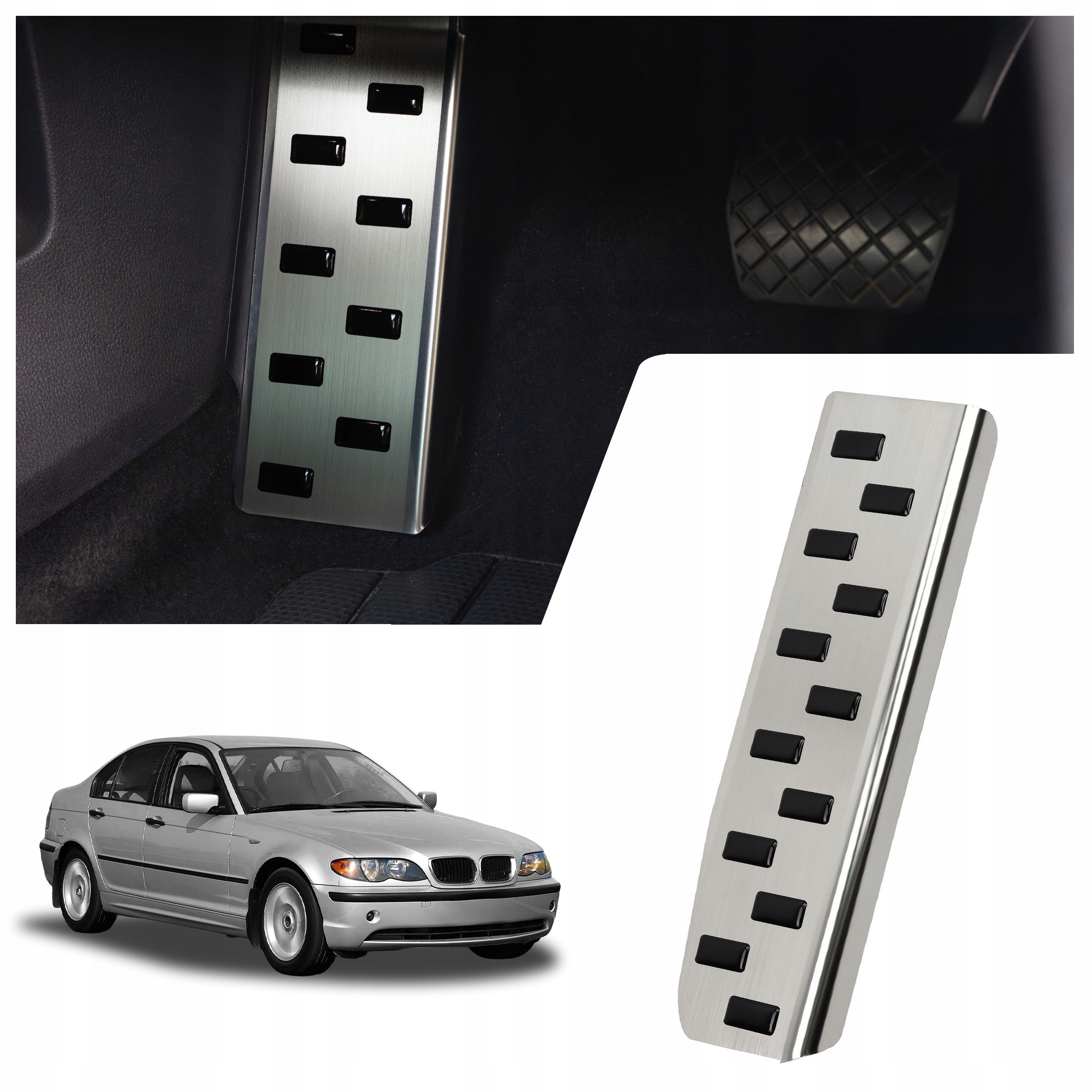 Podstupnice automobilová podnožka spočívající v Bmw 3 IV E46 1998-2005 Sedan