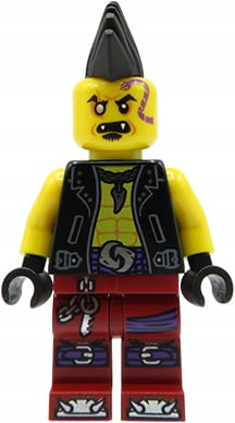 

Lego Ninjago figurka Eyezor Bandzior, irokez