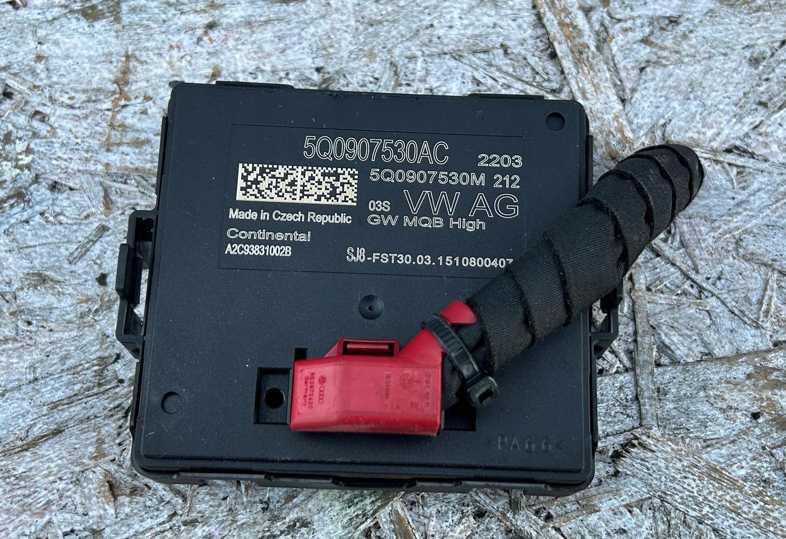 module control unit GATEWAY VW PASSAT B8 14- 5Q0907530AC