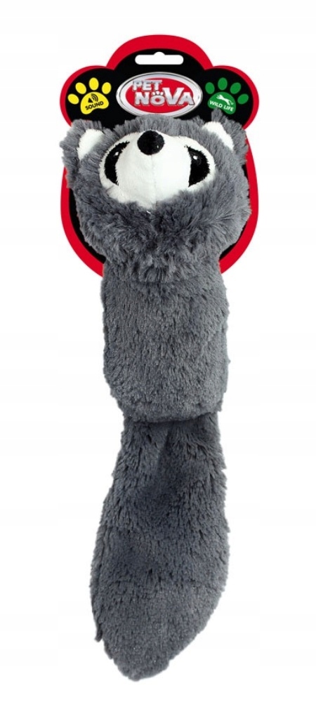 

Pet Nova zabawka pluszowa dla psa Lisek szary 41 c