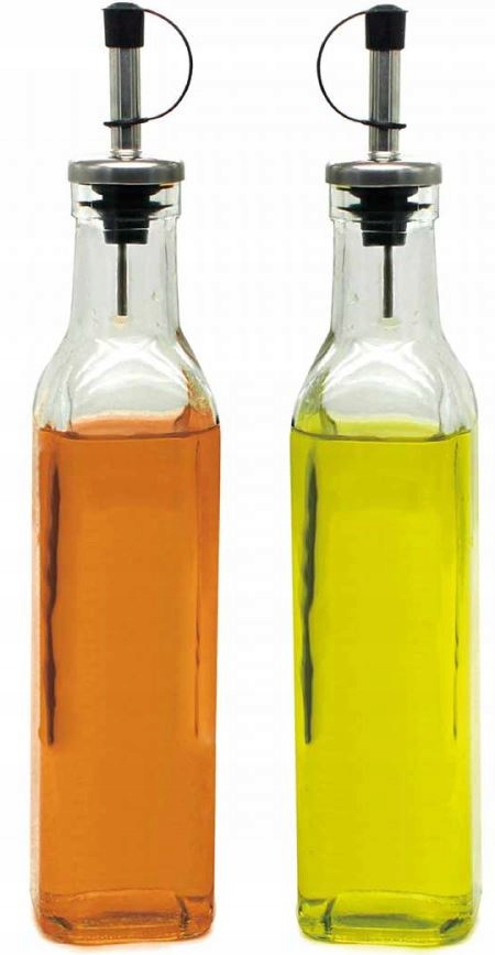 

Butelka dozownik na oliwę ocet 300ml zestaw 2 szt