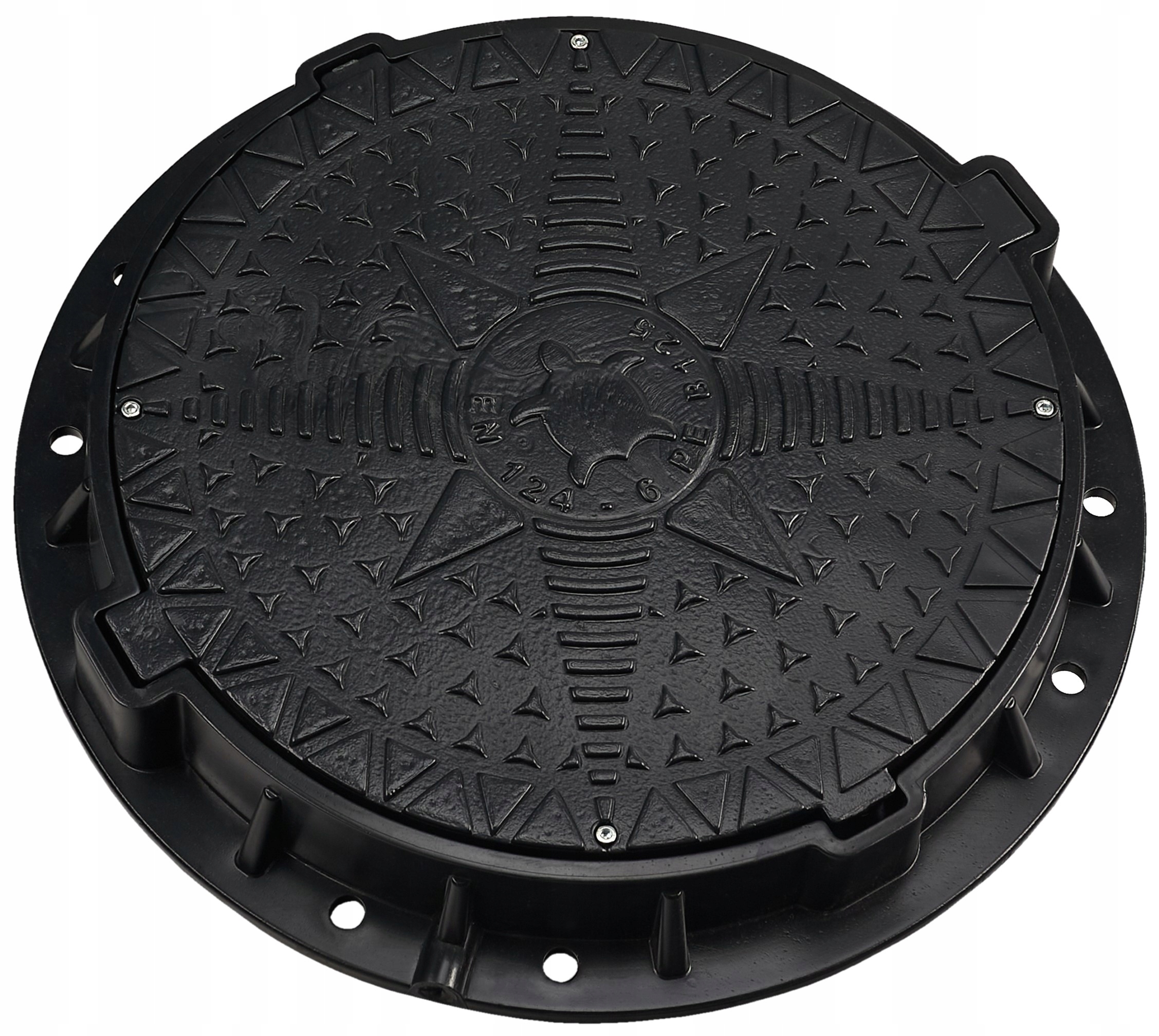 Kryt poklopu do žumpy Ø600/800 B125 (12,5 tony) BabylonPlast