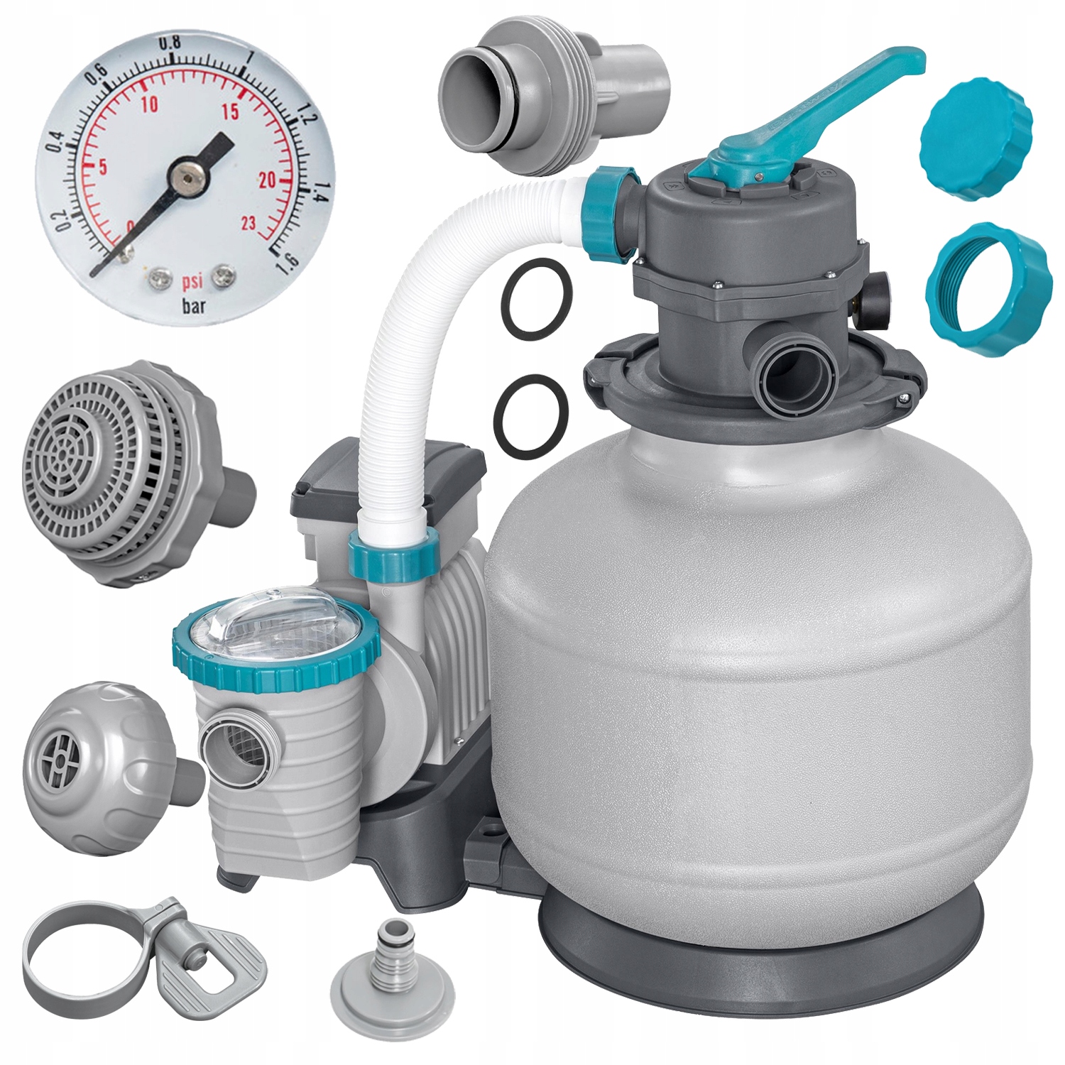 Piesková pumpa na bazény Filtračná 6056 l/h Bestway 58497 Nový Model 2025