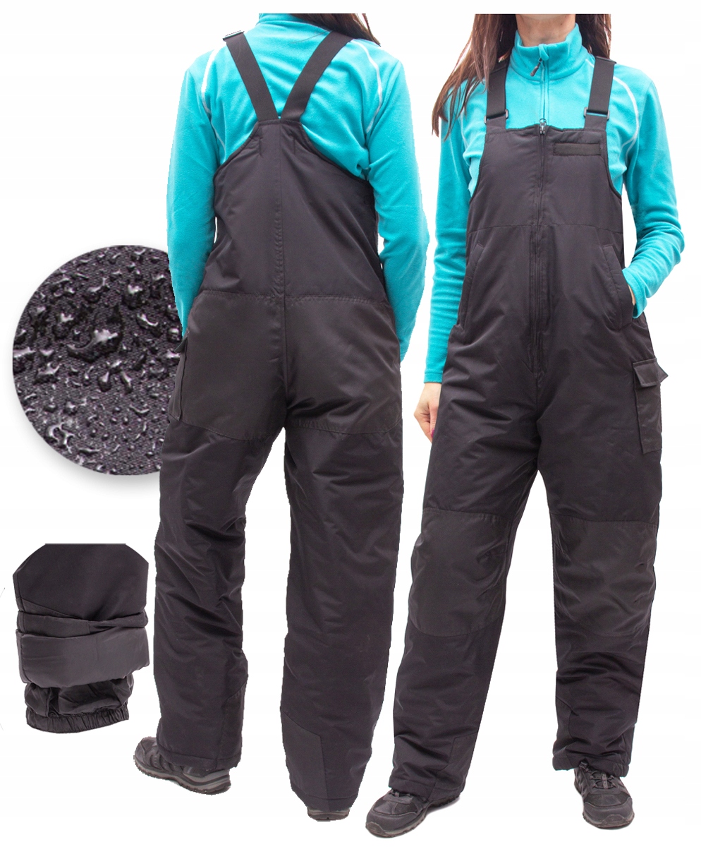 SPODNIE DAMSKIE OCIEPLANE na śnieg termo FIRI L 40