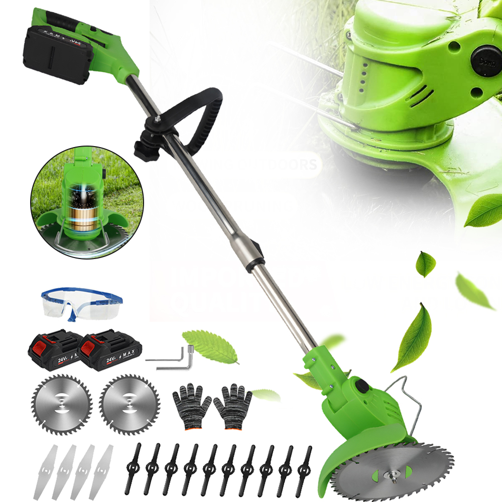 Akumulatorowa Podkaszarka Do Trawy, 2 W 1 I Przycinarka Do Trawnika, 24 V