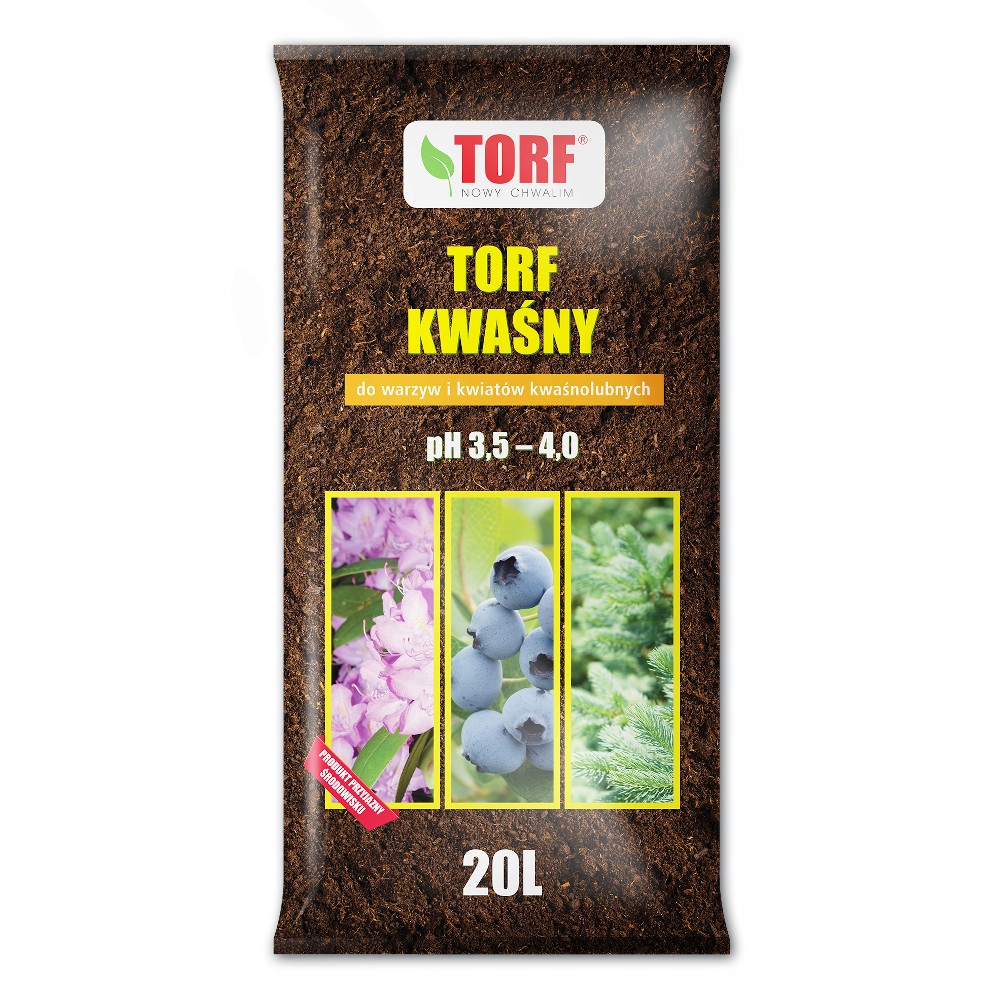 

Torf Kwaśny Nowy Chwalim 20L Ph 3,5-4,0