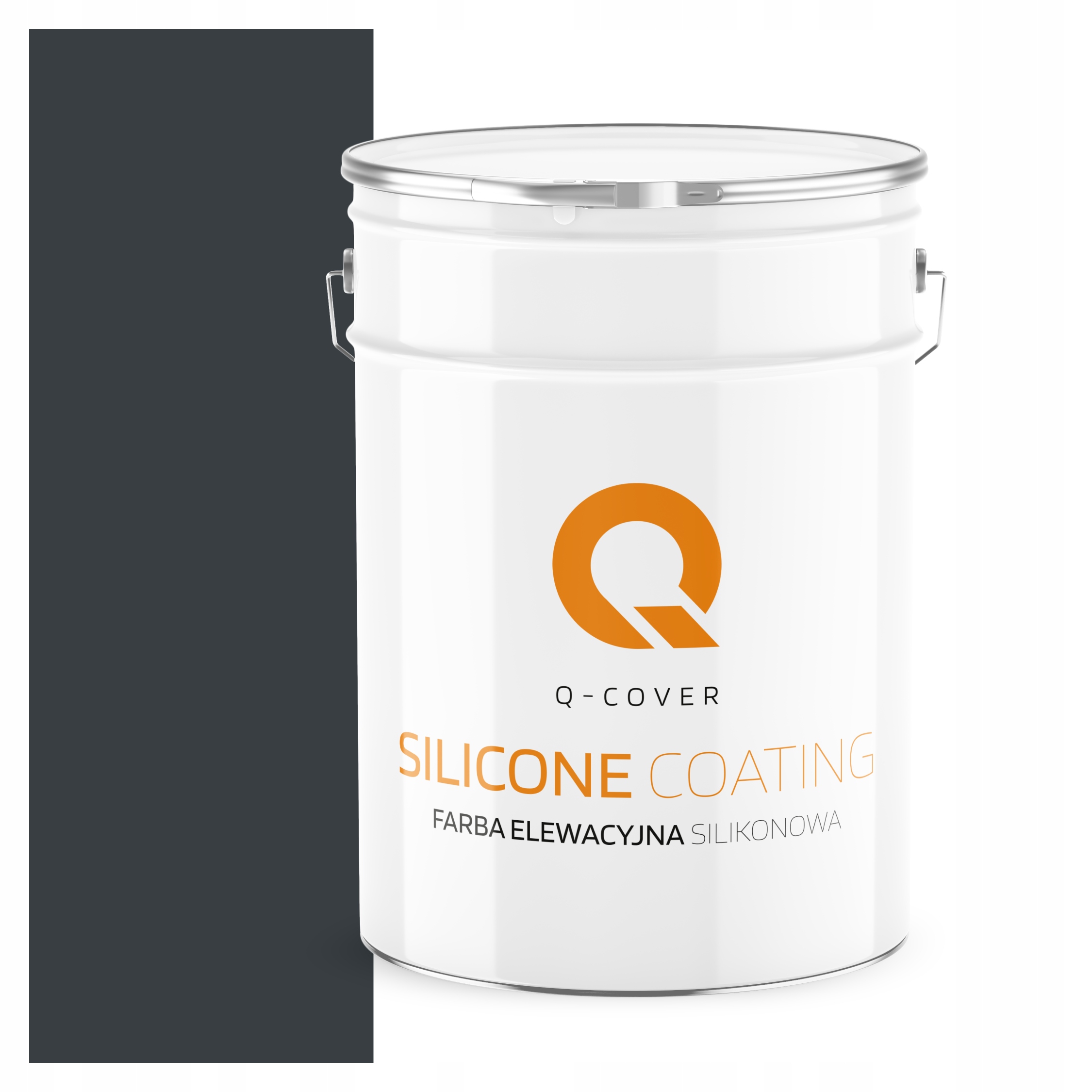 Fasádna Silikónová Fasádna Farba Antracitová Ral 7016 10 L Výrobca