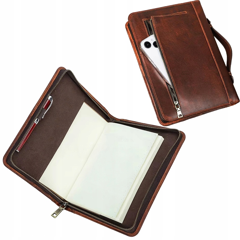 Pouzdro Obal Na Knihu Sešit Biblie Telefon Přírodní Kůže