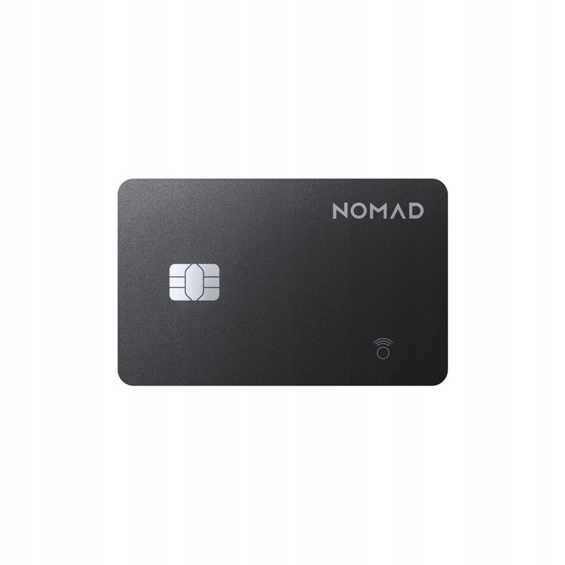 Nomad Lokalizátor Tracking Card Pro Apple Find My Black, Snadná Aplikace