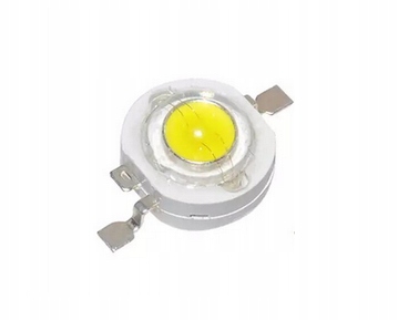 Светодиод 1W-холодный белый - 2шт