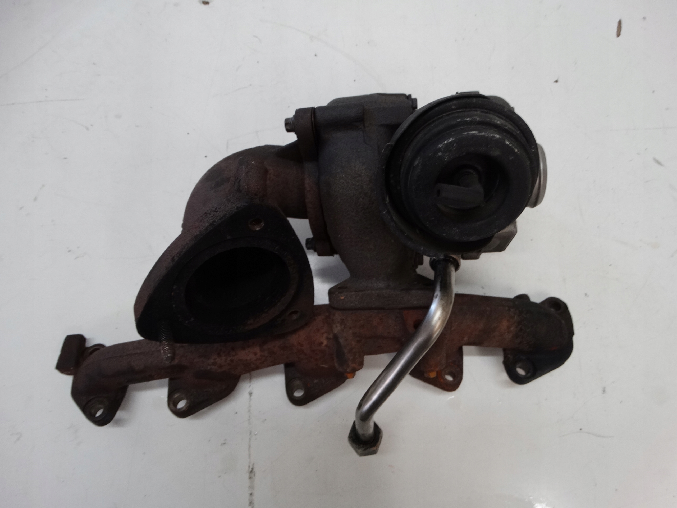 turbo+header pipe exhaust pipe. OPEL VECTRA C