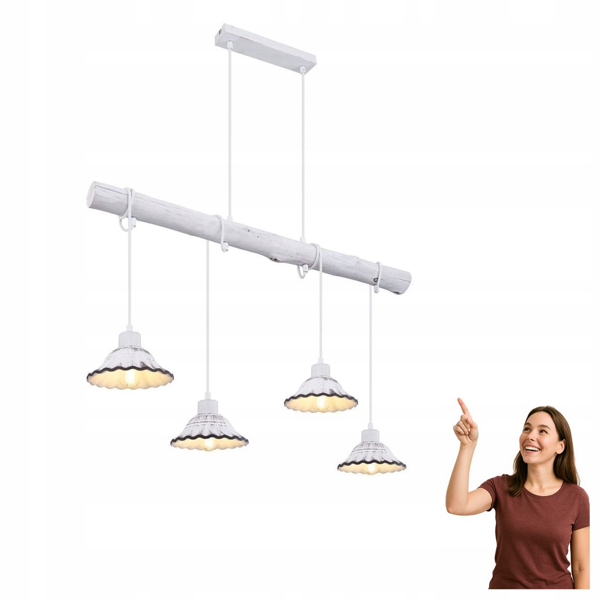 Závesná lampa Jowita 54050-4H Globo