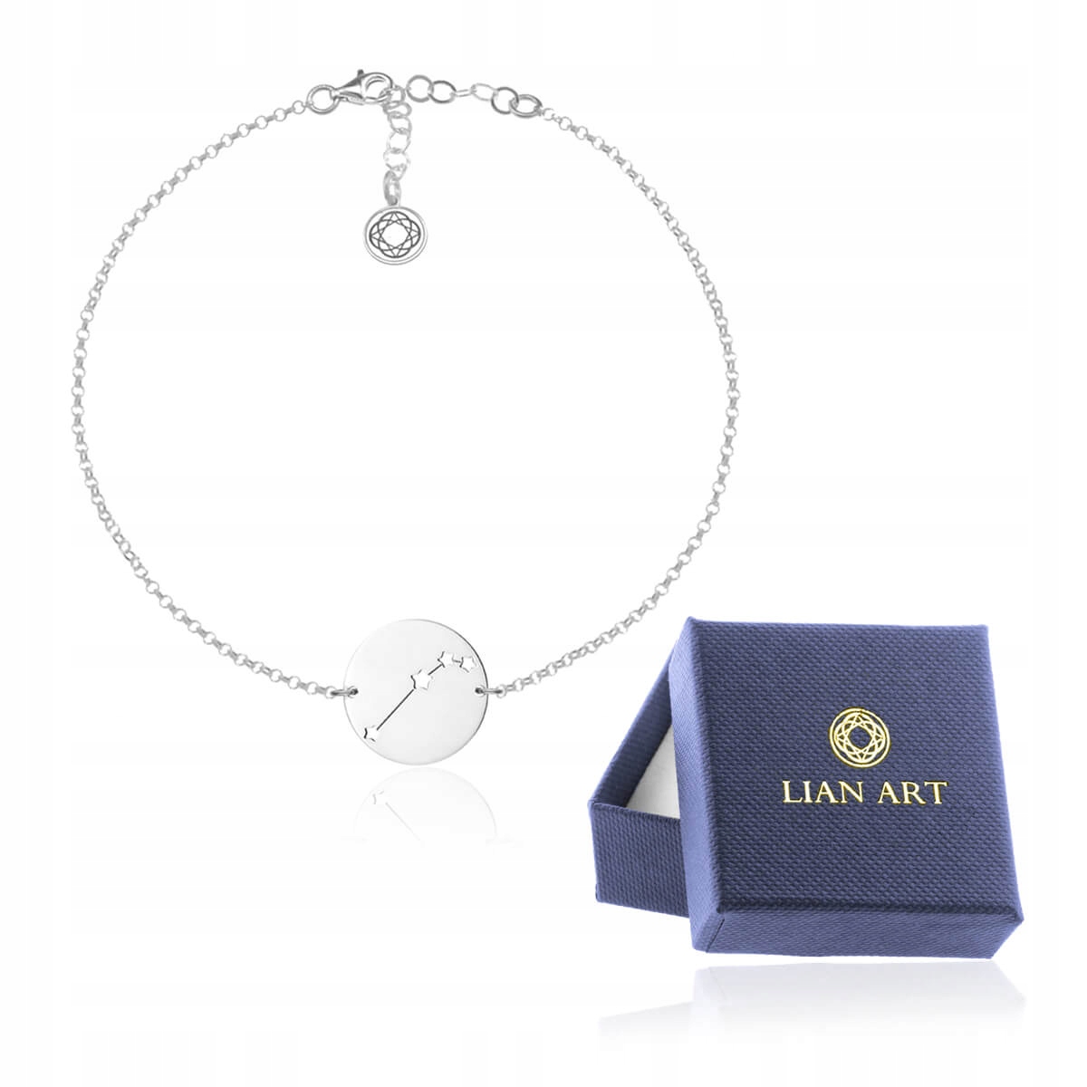 

Bransoletka Konstelacja Baran Zodiak Srebro 925