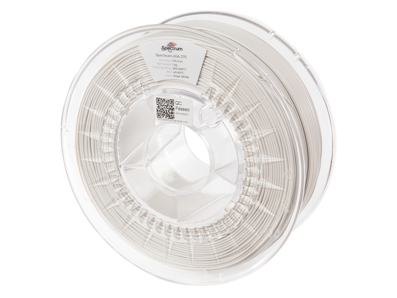 Filament ASA Spectrum 1,75 mm 1000 g biały