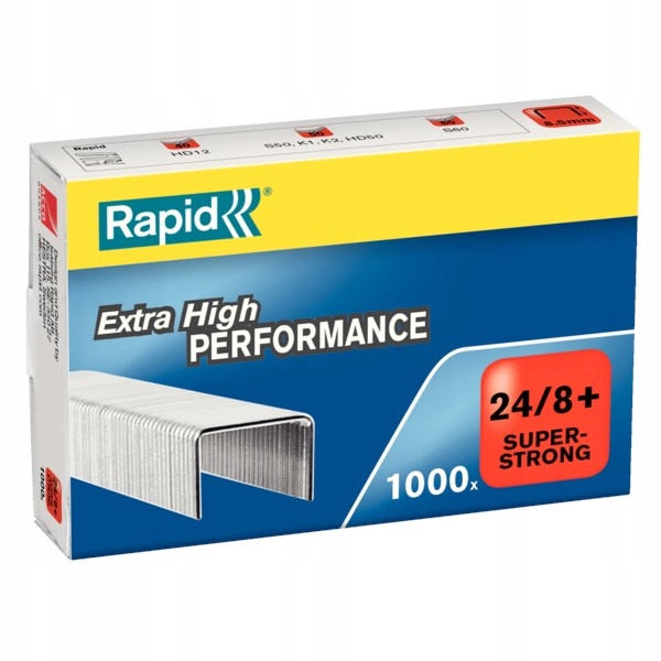 

Zszywki Rapid Strong 24/8+ 1000szt