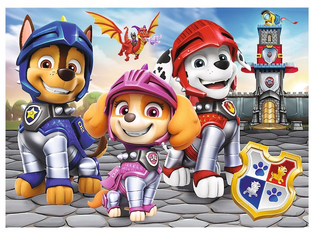 Trefl puzzle MiniMaxi Psi Patrol Rescue Knights 20 el 21146