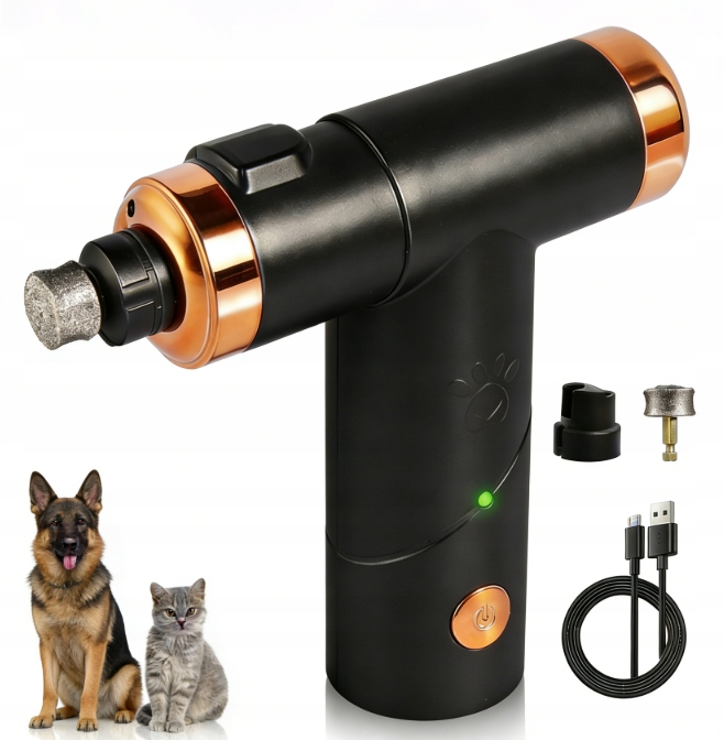 Levně Elektrický Pilník Na Drápky Pro Psy A Kočky Bruska Na Drápky