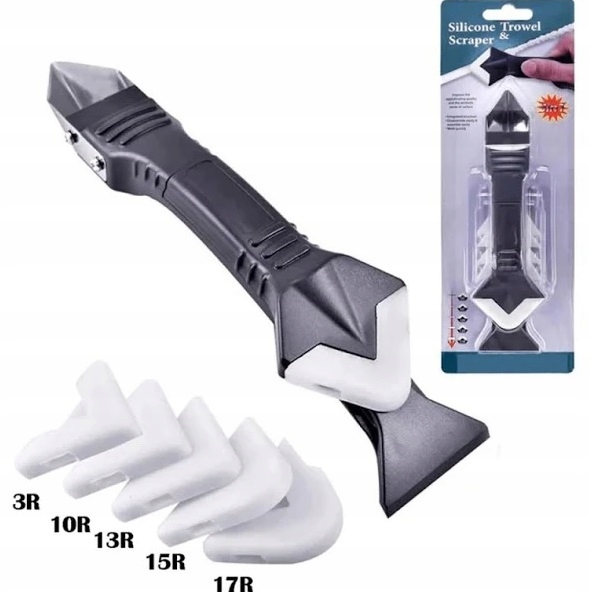 

Szpachelka Skrobak Do Usuwania Silikonu Spoin Fug