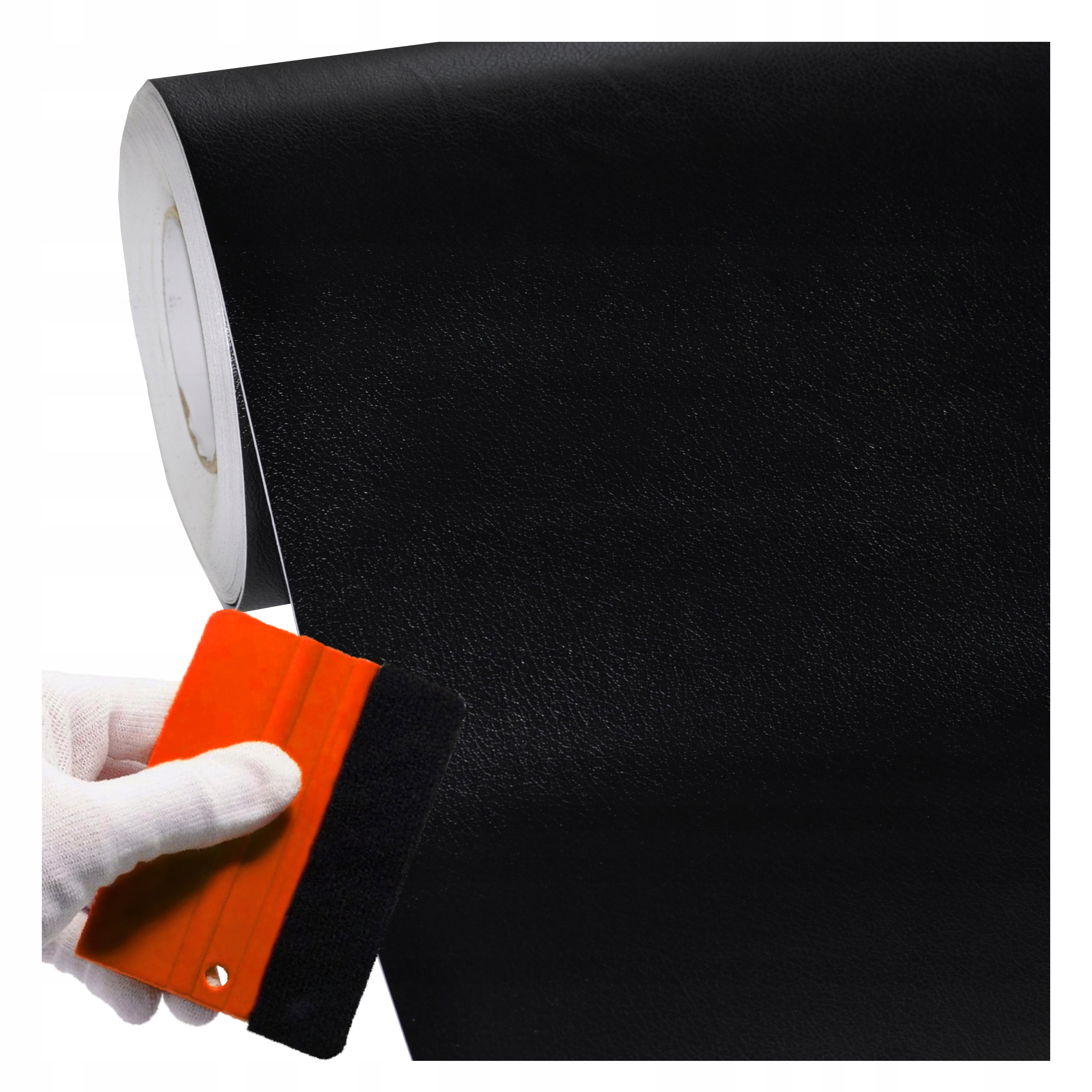 Nábytková dýha Samolepicí 60 x 400 cm Dveře Pracovní deska Silná struktura Kůže