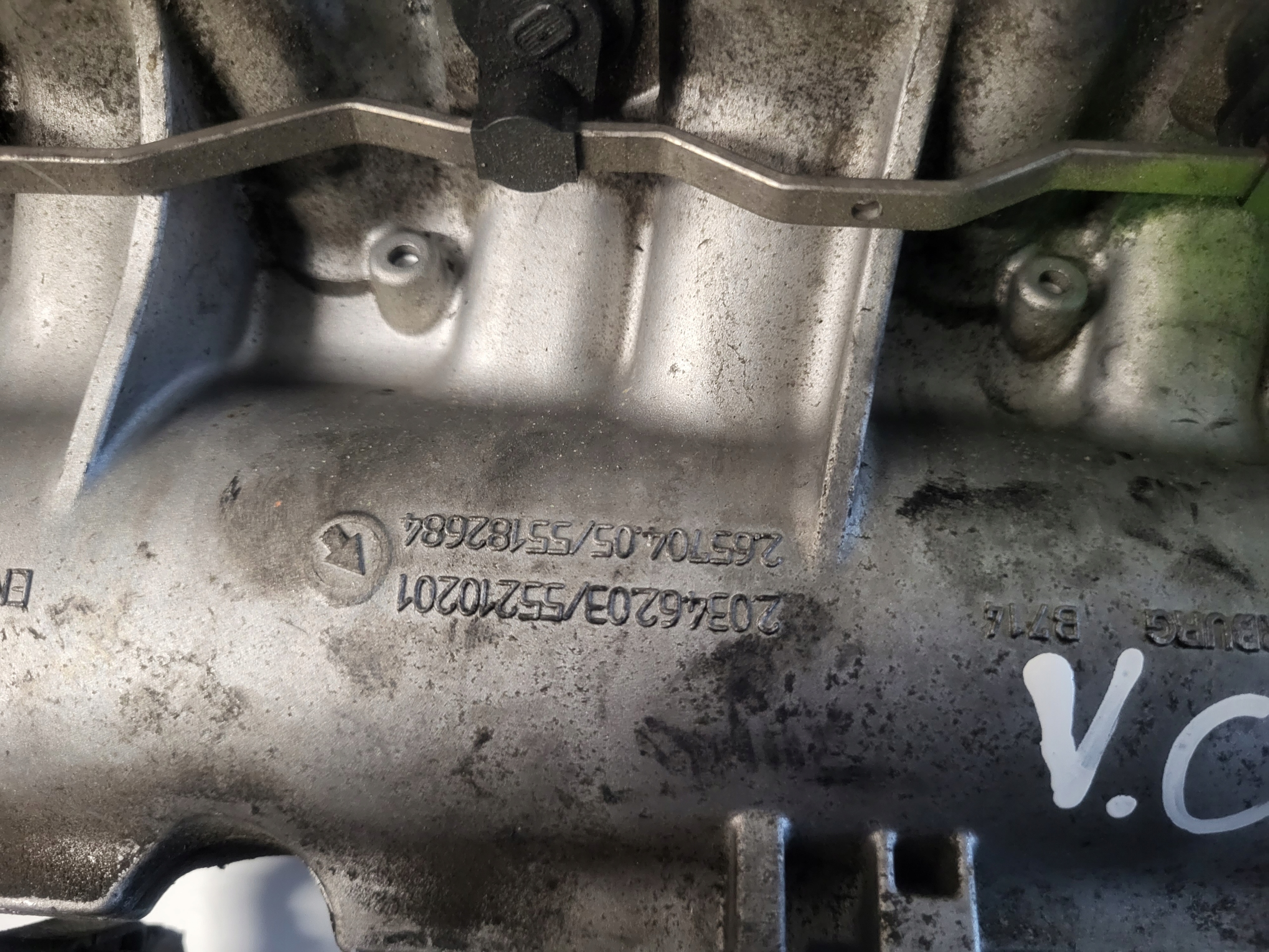 intake manifold OPEL VECTRA C 1.9 CDTI 26570307